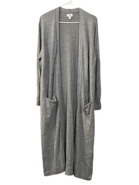 Old Navy Light Gray Open Cardigan